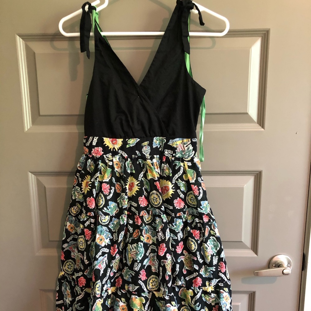 Knee length dress
